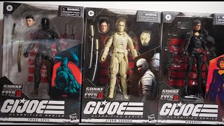 GI Joe Classified Snake Eyes Movie Toys