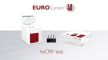 Performing an hsCRP test on the Eurolyser CUBE-S