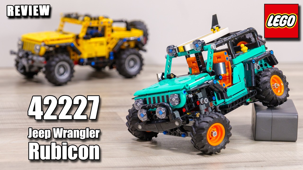 LEGO 42227 Review | LEGO Jeep Wrangler Rubicon SUV | Showcase 2026