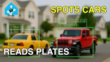 This Camera THINKS! Reolink Duo 3 + Home Assistant AI Vehicle Detection & License Plate Recognition!