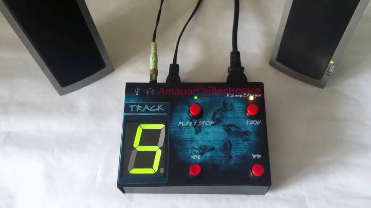 Pedal Mp3 Player Stomp3 Amaya Electronics YouTube