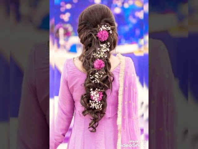 beautiful party hair style for girls ❤️#youtube#subscribe 👍❤️🥀