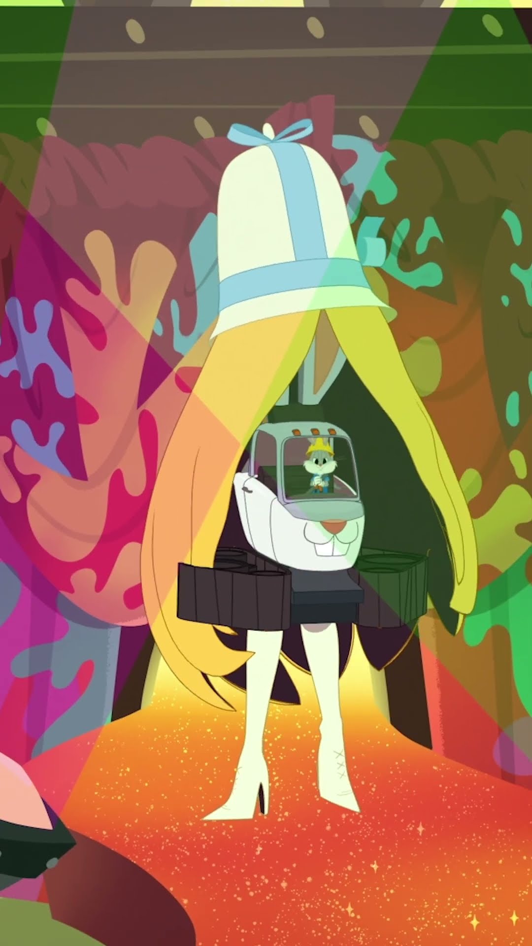 Bugs Bunny Builders | 1..2..3... Strut! ✨? | #shorts  | @wbkids​