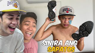 SINIRA ang SAPATOS Prank para sa BG SUMMER LEAGUE!