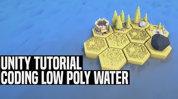[Unity Tutorial] How to Make Low Poly Water