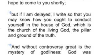 54. 1 Timothy (NKJV: New King James Version Bible)