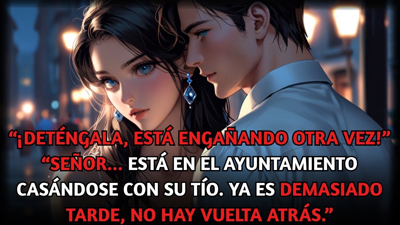 “¡Deténgala, está engañando de nuevo!” “Señor… se casó con su tío en el Ayuntamiento. Ya es tarde.”