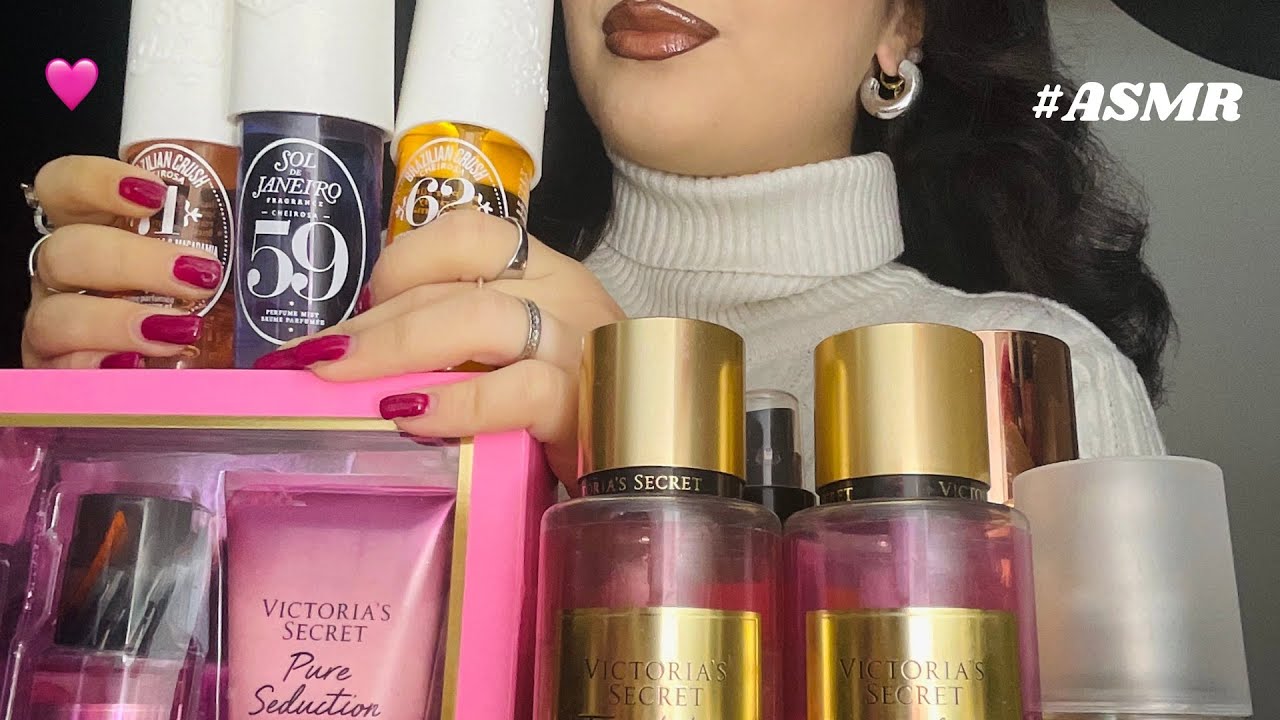 🩷 #ASMR 🩷 VI MOSTRO TUTTE LE MIE BODY MIST✨