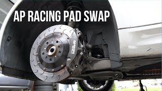 AP Racing E92 M3 - How to change brake pads