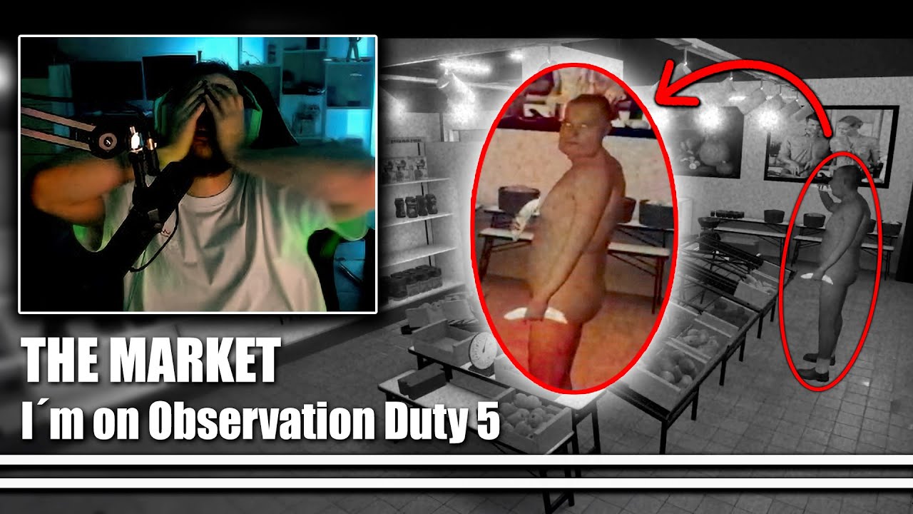 ANOMALÍAS EN EL SUPERMERCADO 👁️ I'm on Observation Duty 5 (The Market) #SalióCaldo