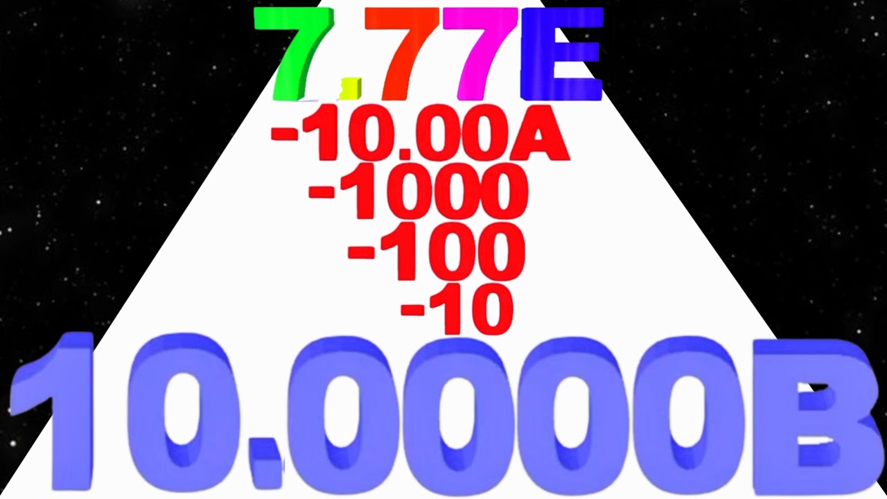 Number Merge Run vs Ladder Master - ASMR Gameplay (Freeplay, Max Level) All Max Level