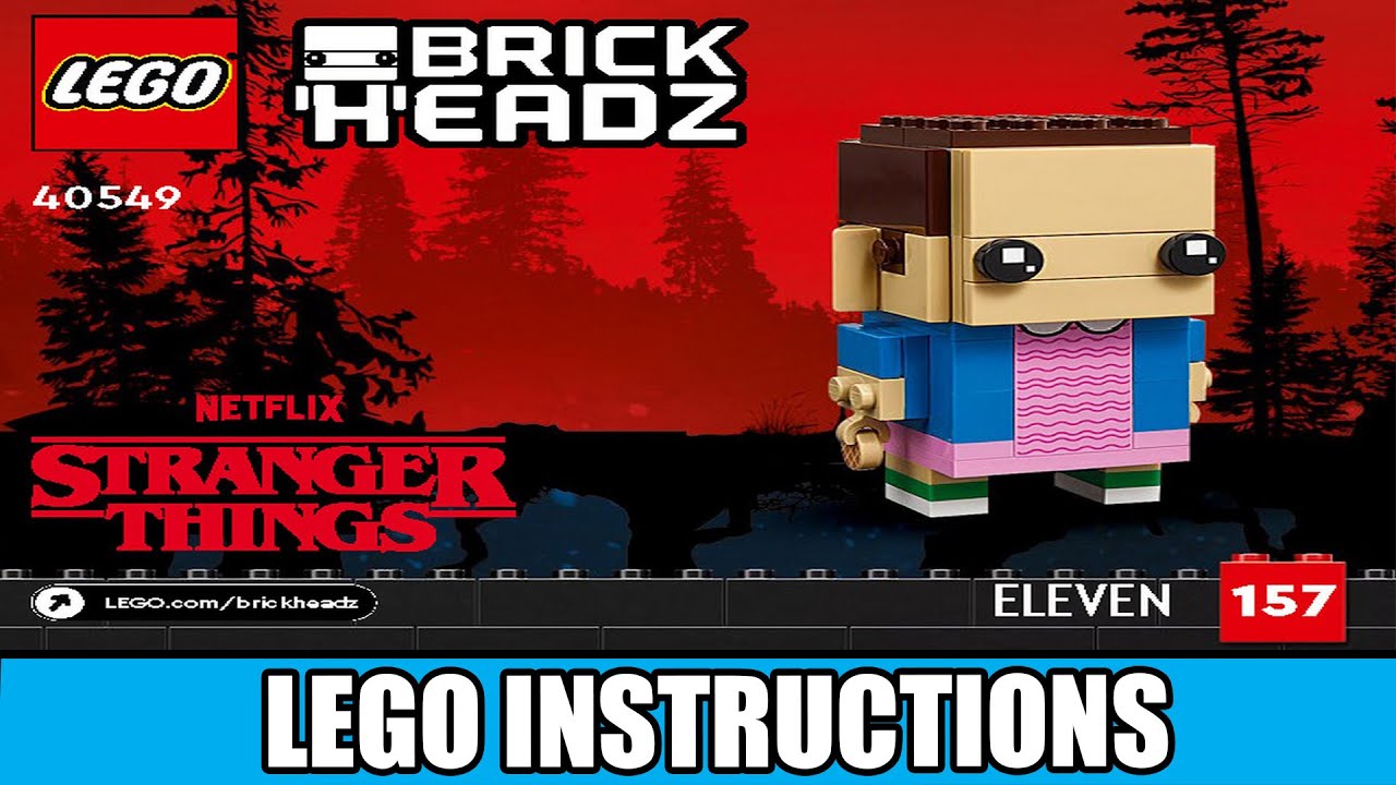 BrickHeadz - Demogorgon & Eleven (Eleven) LEGO instructions