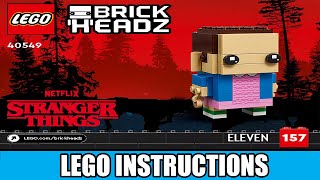 LEGO Instructions - BrickHeadz - 40549 - Demogorgon & Eleven (Eleven)