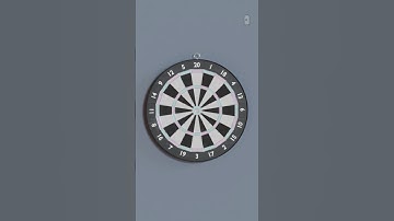 Quick 3D Modeling: Dartboard in Blender🎯