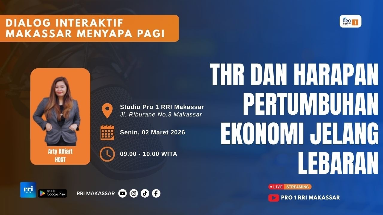 THR dan Harapan Pertumbuhan Ekonomi Jelang Lebaran - Senin. 02 Maret 2026