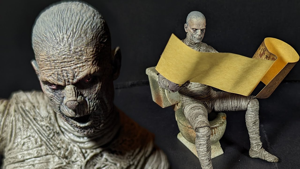 NECA The Mummy Ultimate Action Figure Review - YouTube