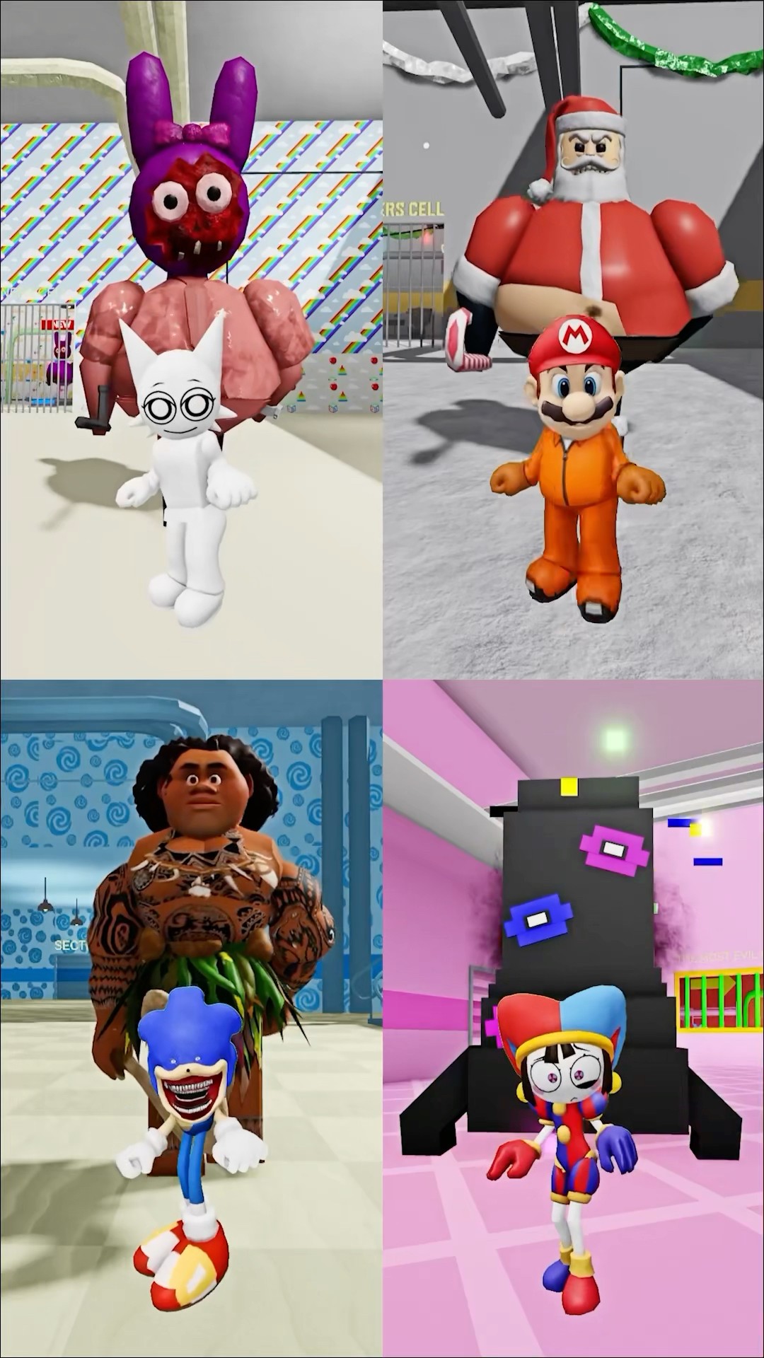 Sprunki Pinki #digitalcircus #sonic #mario #pomni #roblox #moana #incredibox