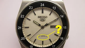 Was heißt bei einer Uhr 17 Jewels?