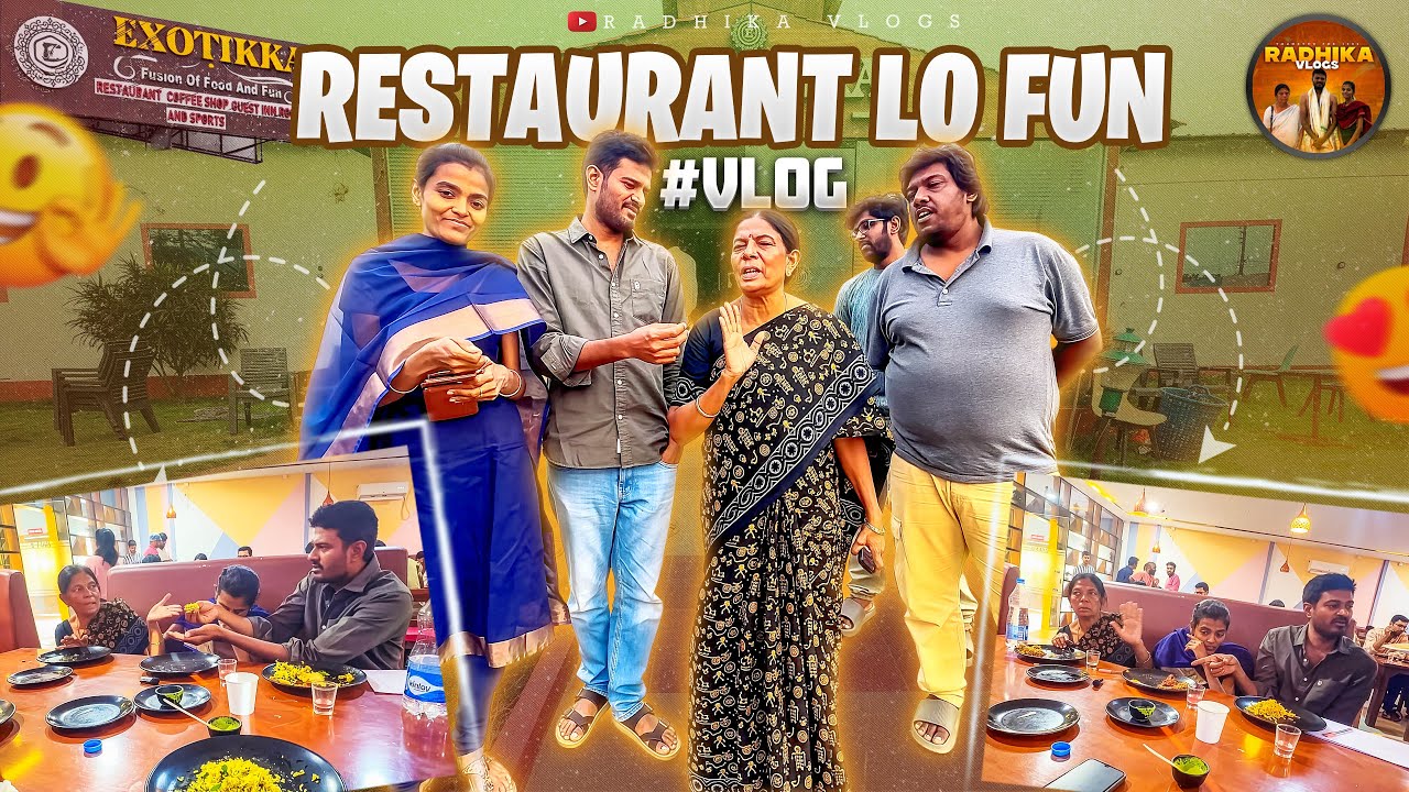 Vlog - Restaurant lo Fun #prankvideo #funny #comedy 