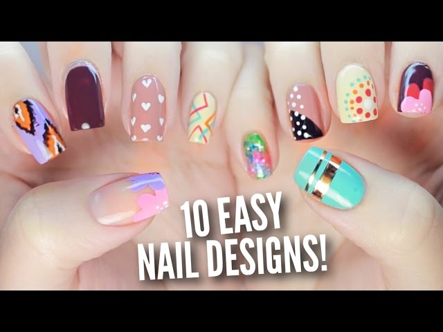 50 shades of grey nail art 2 - SoNailicious
