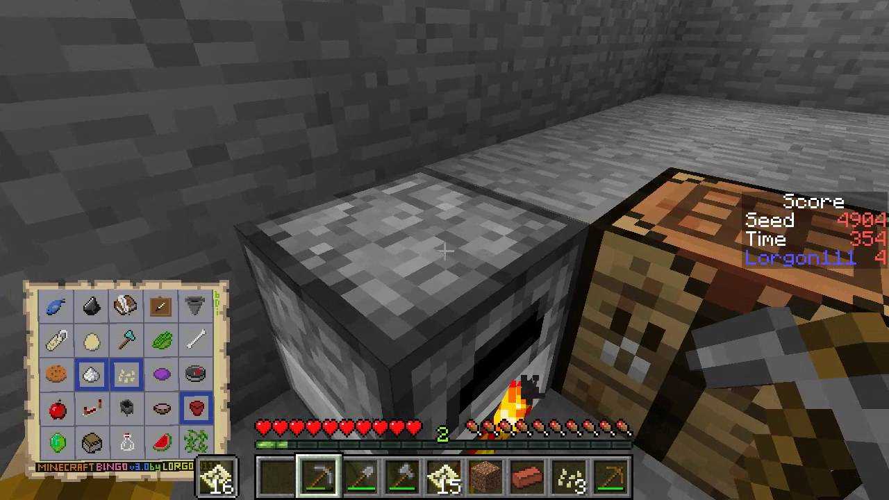 Minecraft BINGO v3.0 - Seed 4904 - Bingo!