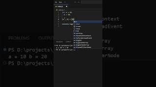 JavaScript Trick: Swapping Variables Without a Third Variable! | Code Demo #education #javascript