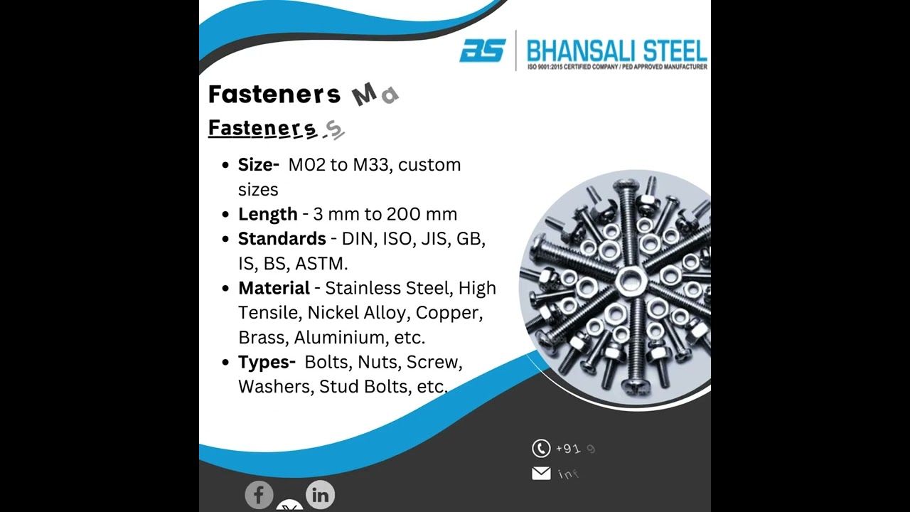 Bolts Manufacturer in India|Fasteners Manufacturers in India|Nuts Manufacturer in India