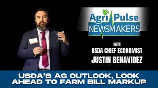 Agri-Pulse Newsmakers: Feb. 20, 2026: Farm economy future with USDA chief economist Justin Benavidez
