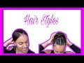 Fast and Easy Hair styles 😌💕💆‍♀️💇‍♀️ #Thickhair - ITS DOMINICAN GIRL 💜😍💜