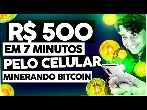 Como GANHEI R$500 Em 7 MINUTOS Usando Esse APLICATIVO Que MINERA BITCOIN No CELULAR 2023