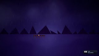 4K 16-Bit Super-FX Orbital Purple Evening Sky Pseudo-3D - Live Wallpaper screenshot 5