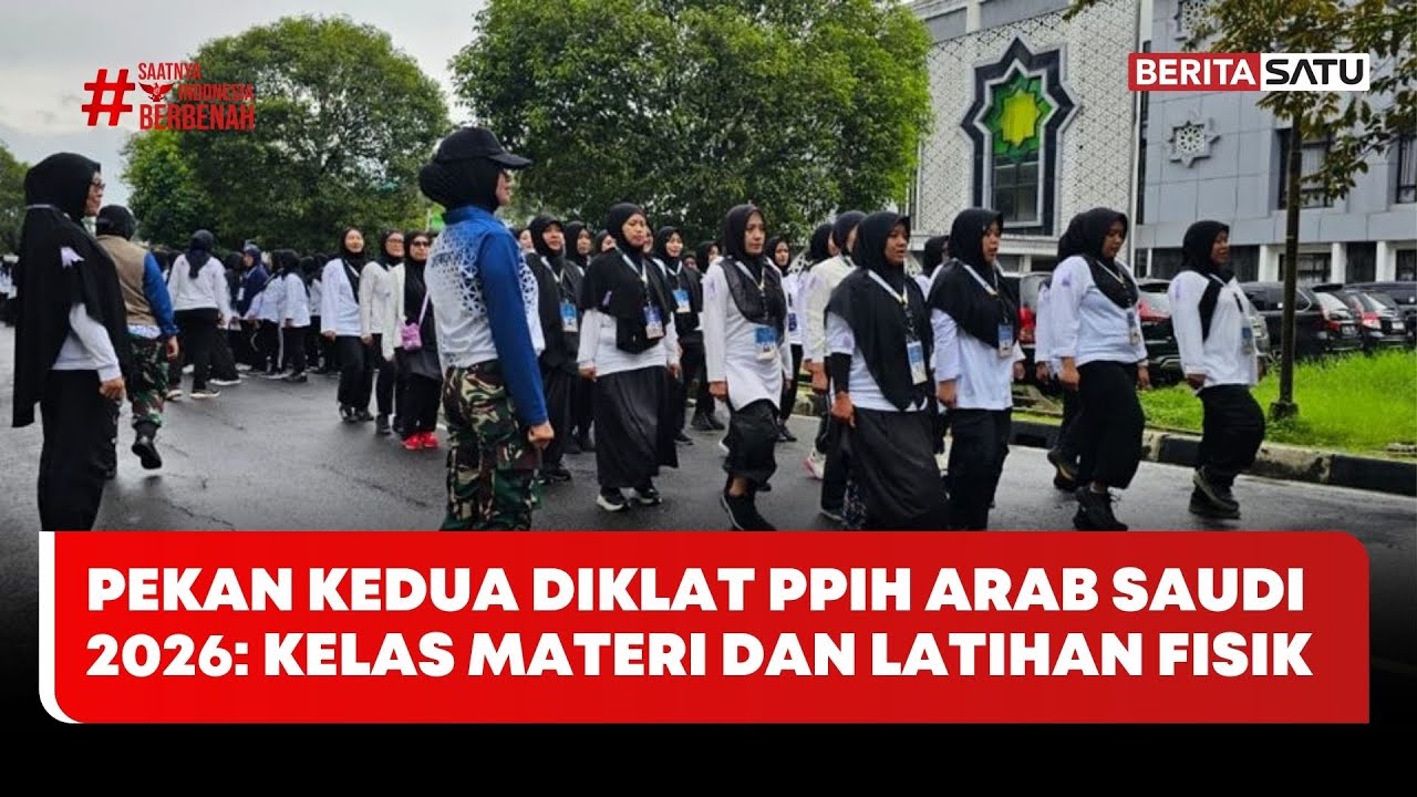 Pekan Kedua Diklat PPIH Arab Saudi 2026: Kelas Materi dan Latihan Fisik 