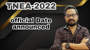 TNEA-2022 | Official date announced@vivekmathsscience1013
