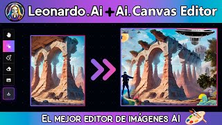 🔹 Become an EXPERT in PHOTO EDITING with LEONARDO AI + Ai.Canvas Editor - TUTORIAL screenshot 5