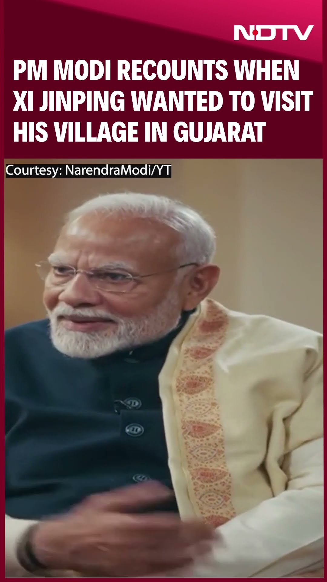 PM Modi Latest Interview | PM Modi Recounts When Xi Jinping Wanted To Visit His Village In Gujarat