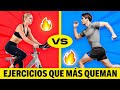 ¿CÓMO PUEDES QUEMAR MÁS CALORÍAS? 🔥 TOP 5 EJERCICIOS MÁS EFECTIVOS - Logra bajar de peso y adelgazar