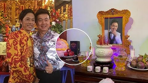 Quách Ngọc Tuyên hé lộ bàn thờ Chí Tài ở đền Tổ 100 tỉ của Hoài Linh