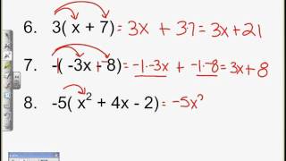 Unit 2 Day 2 Multiplying Polynomials