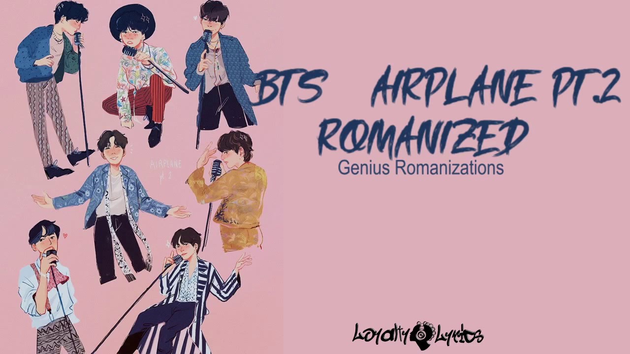 'Airplane pt.2 - BTS - Lyrics - YouTube