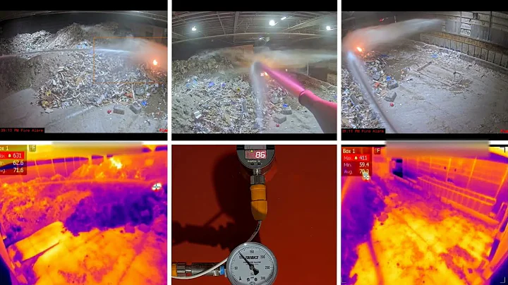 🔥 Watch the Fire Rover Eliminate a C&D Facility Fire Within Seconds From Detection 🔥