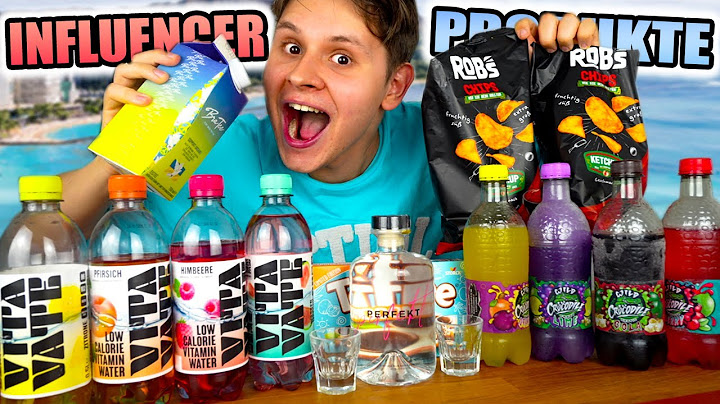 Wie SCHMECKEN DIE NEUSTEN INFLUENCER PRODUKTE?🤔🥤(IST DER HYPE GERECHT?🧐)