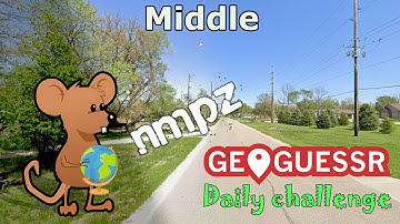 Geoguessr Daily Challenge - NMPZ - Guessing In The Middle Sometimes Works Out