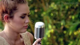 Miley Cyrus - Jolene Backyard Session HD  LYRICS IN VIDEO