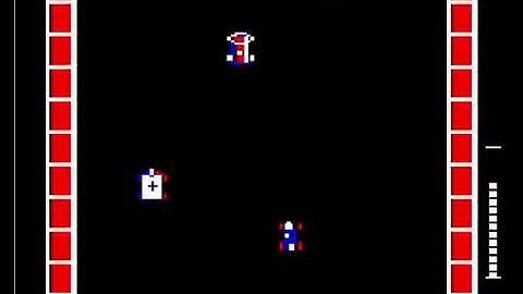 TRS-80 Color Computer - Demolition Derby