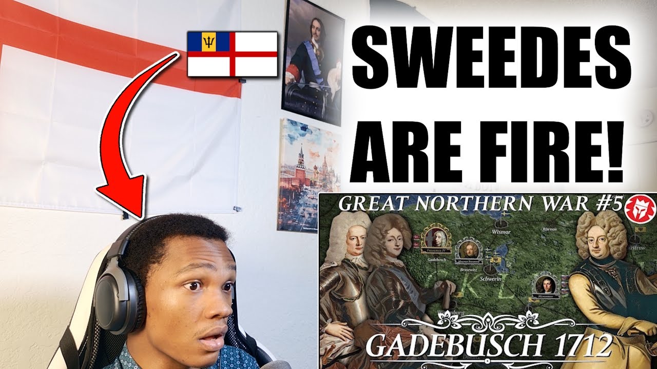 British Caribbean guy react to Battle of Poltava 1709 - Great Northern War reaction russia sweeden