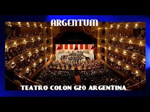 ARGENTUM GALA TEATRO COLON #G20 #G20Argentina #CumbreG20 COMPLETO 2018