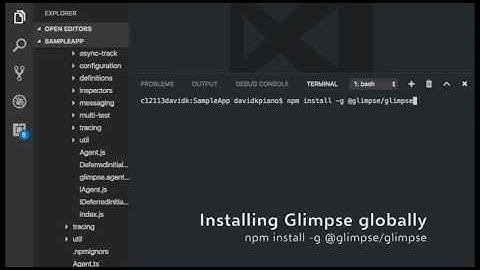 Glimpse Installation