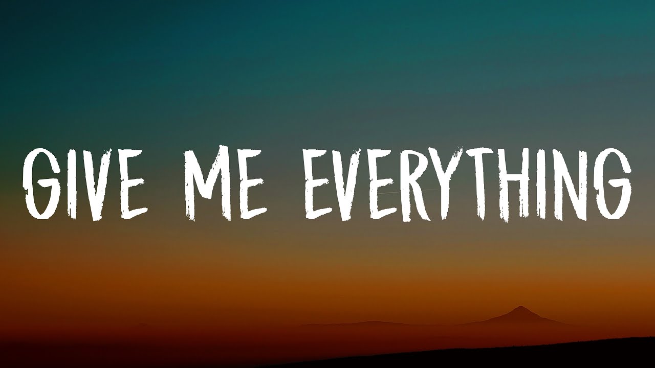 Pitbull   Give Me Everything Lyrics Ft Ne Yo Afrojack Nayer