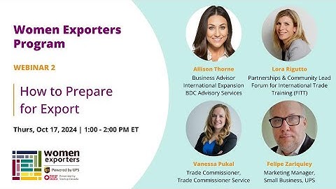 Women Exporters Program 2024 | How to Prepare for Export