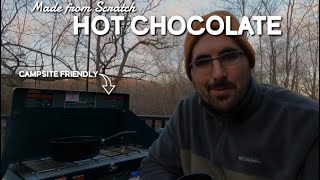 Campsite Friendly Hot Chocolate (Scratch Made w/ Brown Sugar)